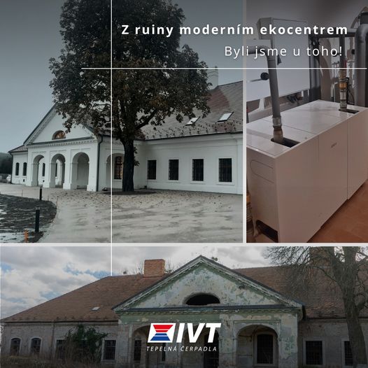 Zámek Čunovo v Bratiskavě s TČ IVT GEO 254