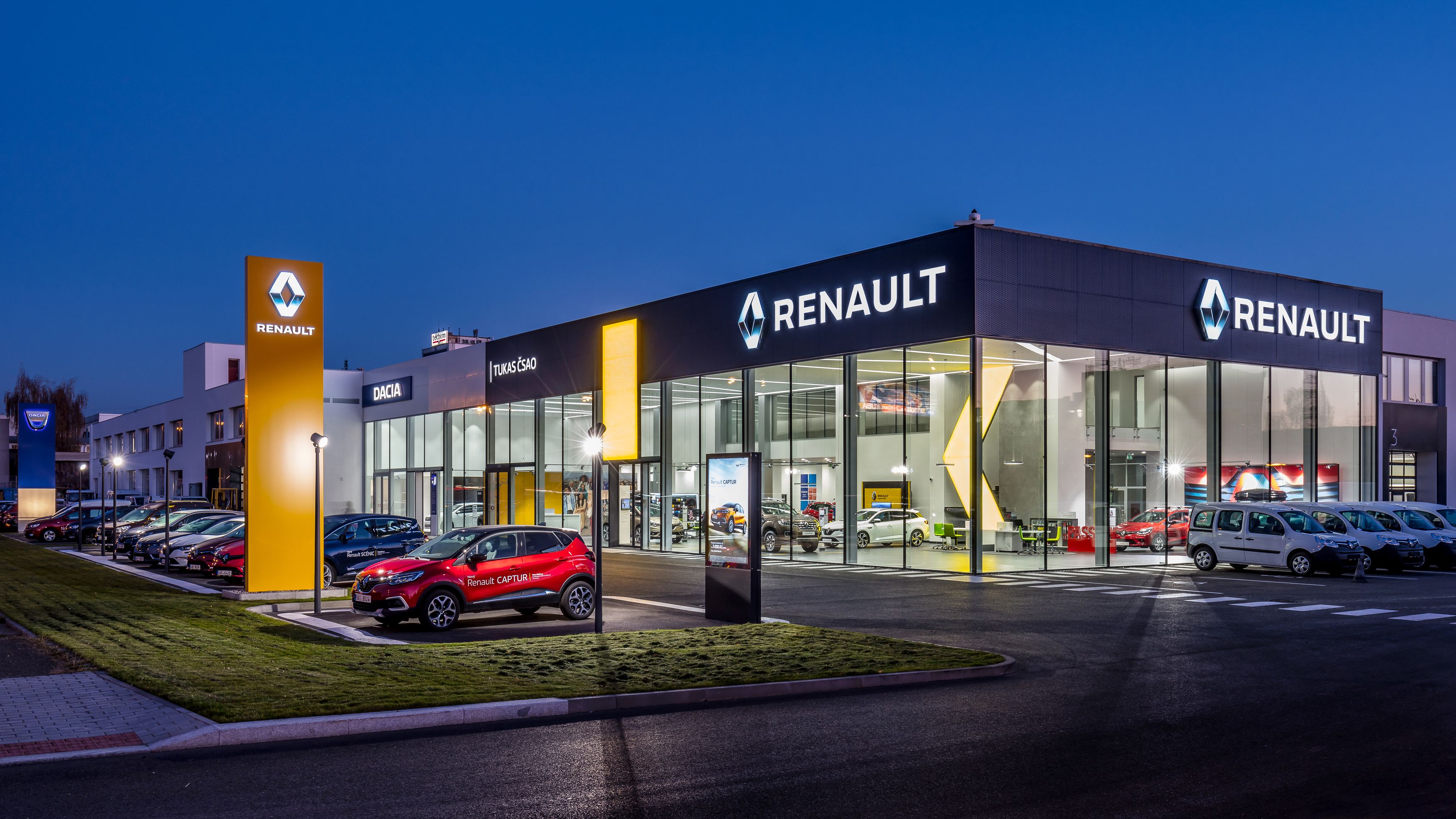 Autosalony Renault a Dacia mají tepelná čerpadla od IVT již od roku 2017 