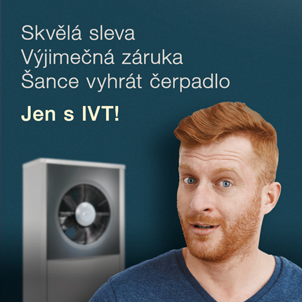 soutěž o 3 tepelná čerpadla, sleva na kompresor, prodloužená záruka