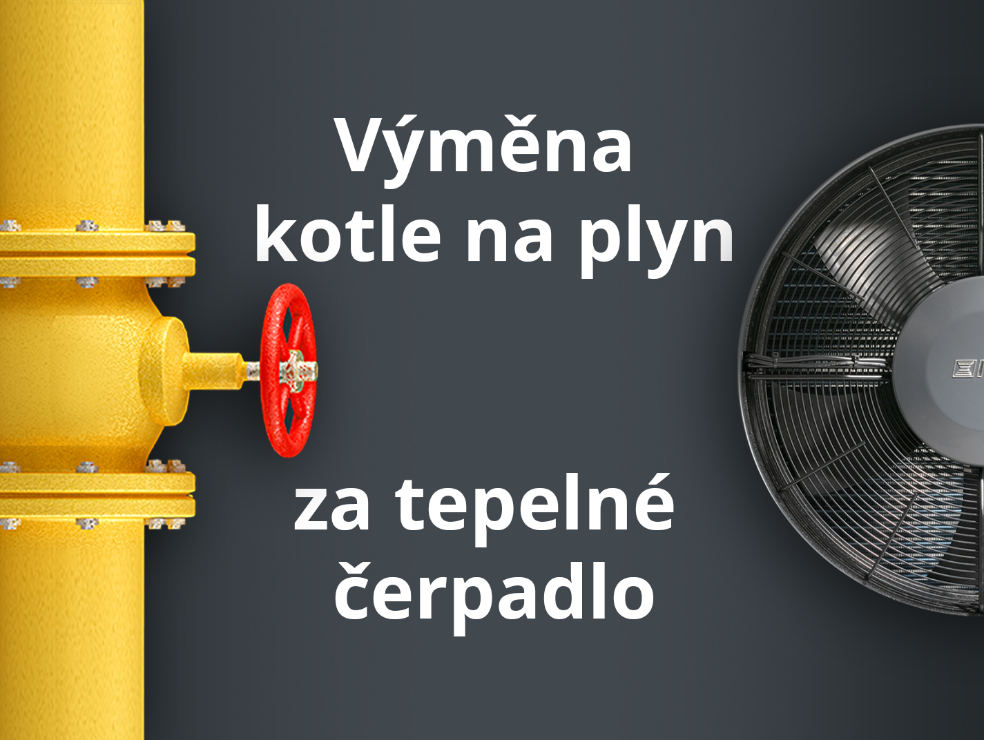 Tepelné čerpadlo místo plynového kotle